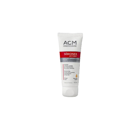 ACM SEBIONEX ACTIMAT soin anti-imperfection teinté claire 40 ml - prix Maroc