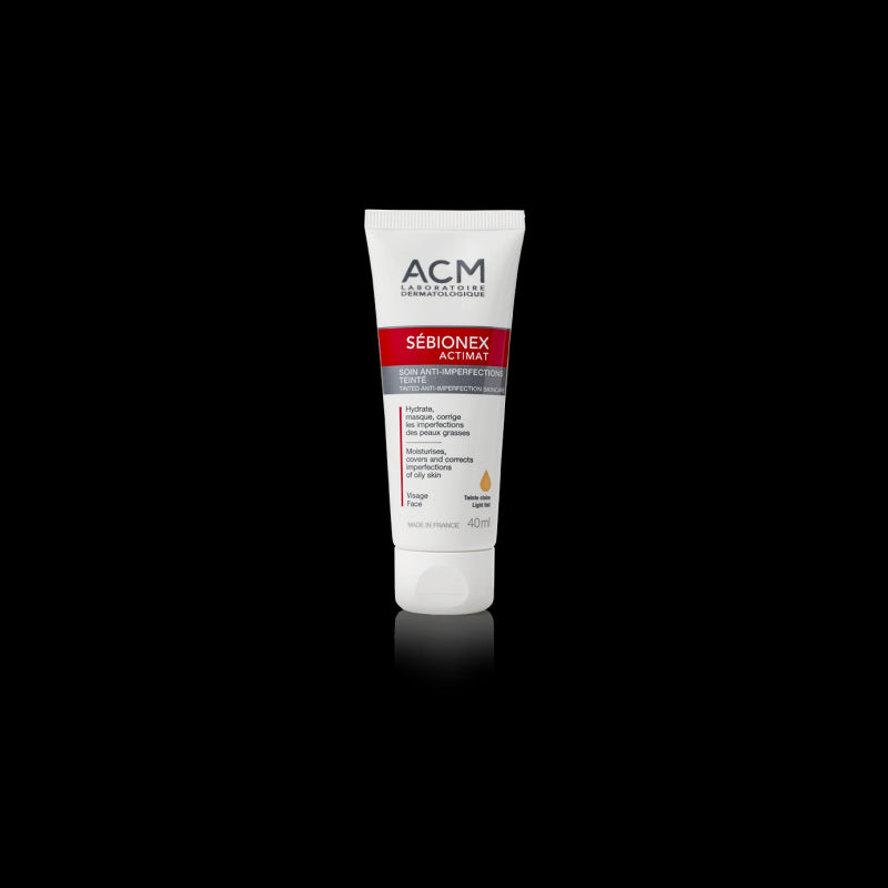 ACM SEBIONEX ACTIMAT soin anti-imperfection teinté claire 40 ml