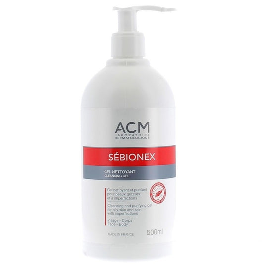 ACM SEBIONEX gel moussant purifiant 500 ml - prix Maroc
