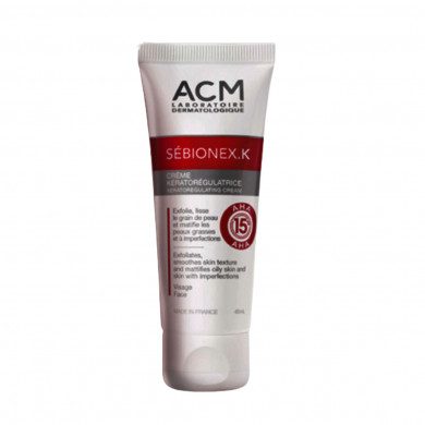 ACM SEBIONEX K KERATOREGULATRICE CREME 40 ML Parapharmacie prix Maroc