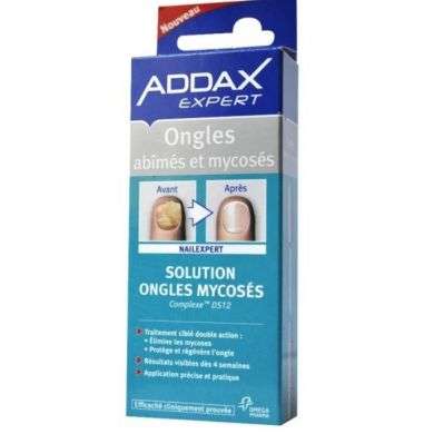 ADDAX EXPERT SOLUTION ONGLES MYCOSES SOIN DES ONGLES 3 ML Parapharmacie prix Maroc