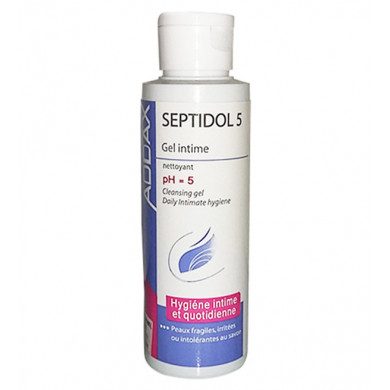 ADDAX SEPTIDOL 5 GEL INTIME NETTOYANT 125ML Parapharmacie prix Maroc