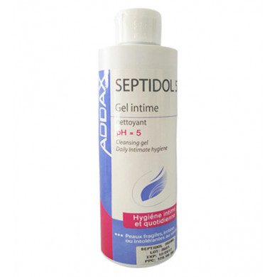 ADDAX SEPTIDOL PH 5 GEL INTIME NETTOYANT 250 ML Parapharmacie prix Maroc