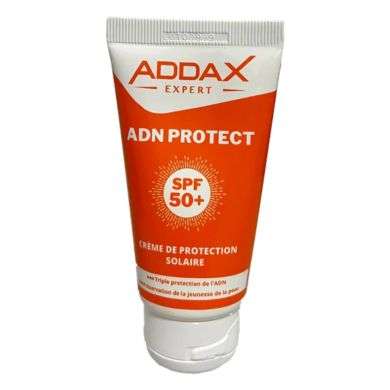 ADDAX ADN PROTECT ECRAN SOLAIRE SPF 50+ 50ML prix Maroc