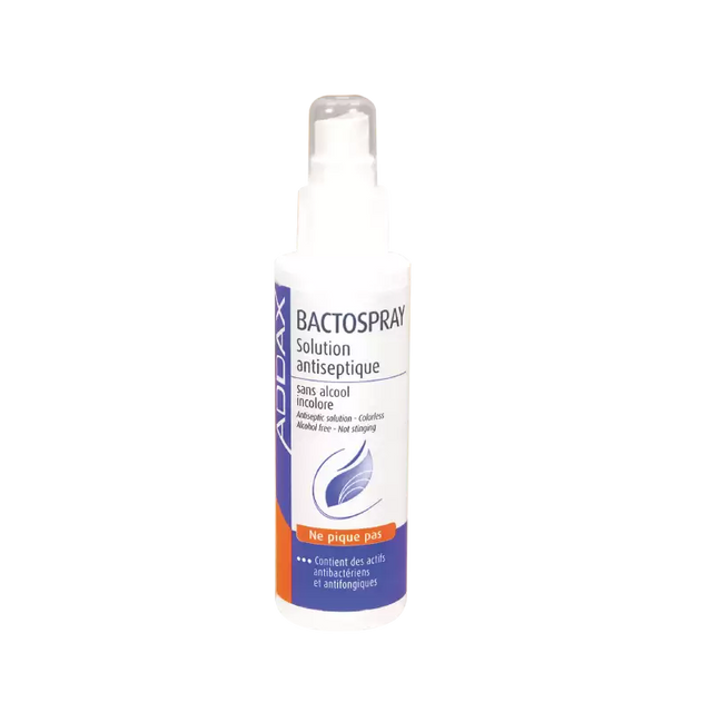 Addax Bactospray Solution Antiseptique 125 ml
