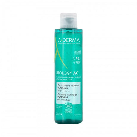 ADERMA BIOLOGY AC gel moussant nettoyant purifiant | 200 ml prix Maroc