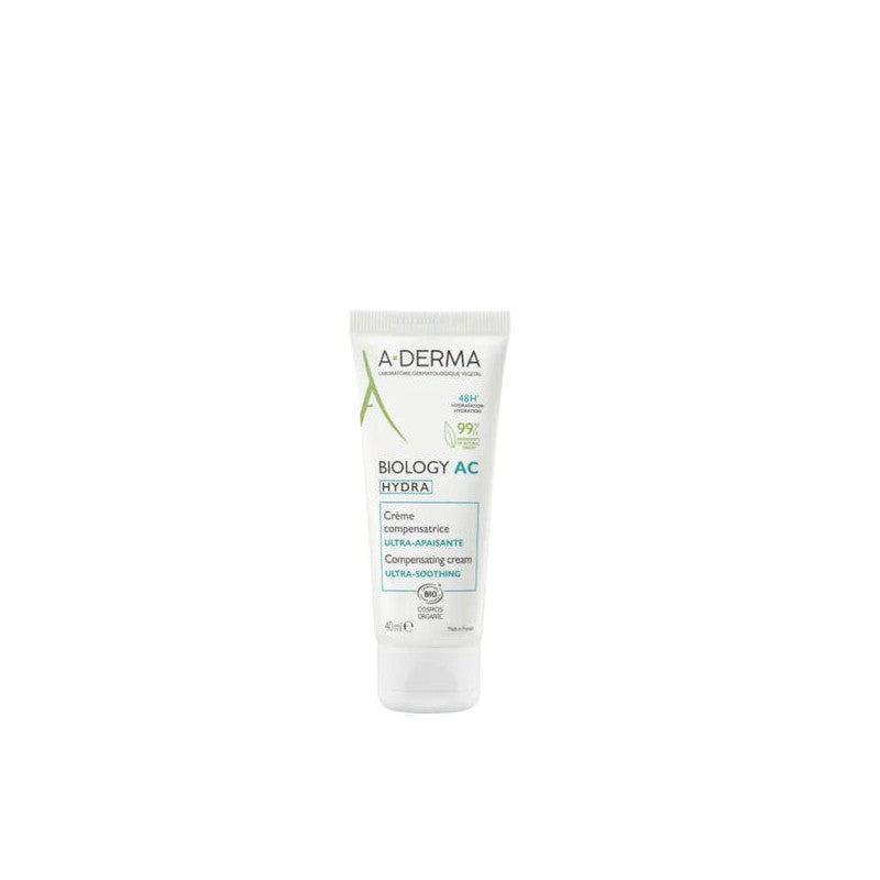 Aderma Biology AC Hydra Crème Compensatrice Ultra-Apaisante 40 ml