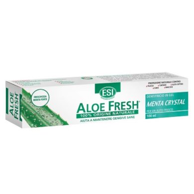 ALOE FRESH DENTIFRICE CRYSTAL MINT HALAINE FRAICHE 100 ML prix Maroc