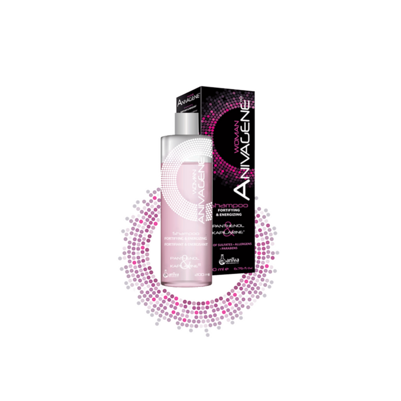 Anivagene Shampoing Fortifiant & Énergisant Femme 200ml