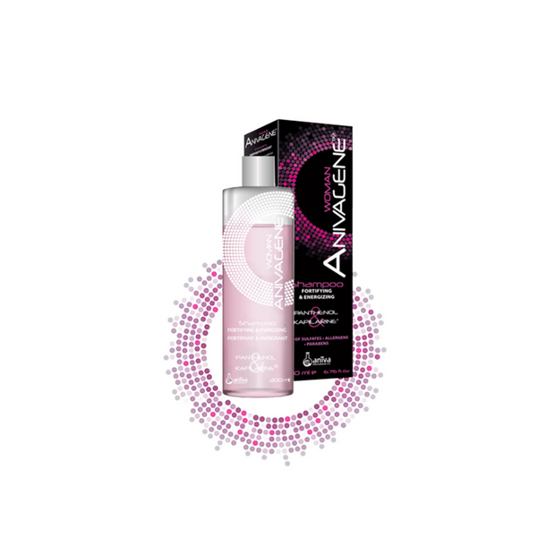Anivagene Shampoing Fortifiant & Énergisant Femme 200ml