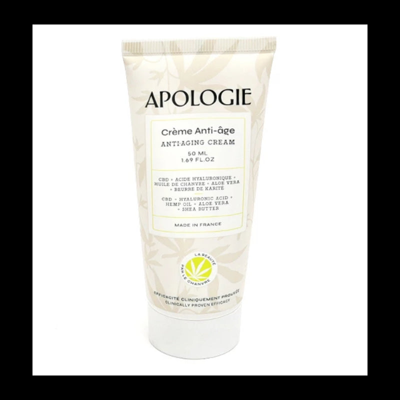 Apologie Crème Visage Anti âge au CBD 50ML prix Maroc