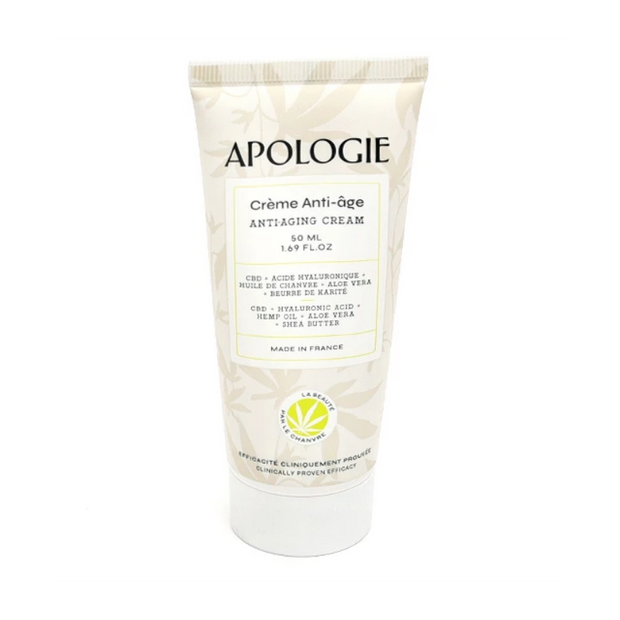 Apologie Crème Visage anti Âge au Cbd 50ml