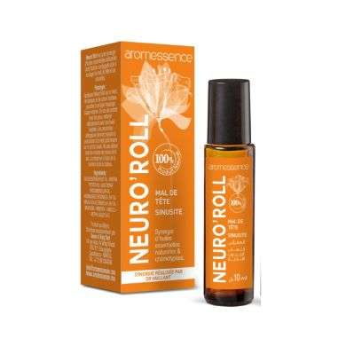 AROMESSENCE NEURO ROLL SYNERGIE DE HUILES ESSENTIELLES NATURELLES 10ML MAL DE TETE ET SINUSITE ROLL ON prix Maroc