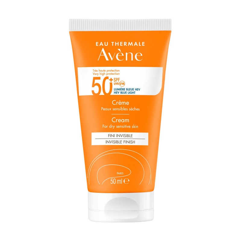 Avene Crème Solaire SPF 50+ Peaux Sèches 50 ml