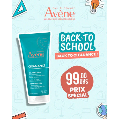 AVENE OFFRE CLEANANCE gel nettoyant | 200 ml prix Maroc