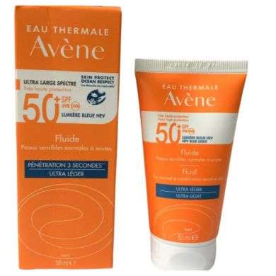 AVENE SOLAIRE FLUIDE SPF 50 ULTRA LEGER 50ML prix Maroc