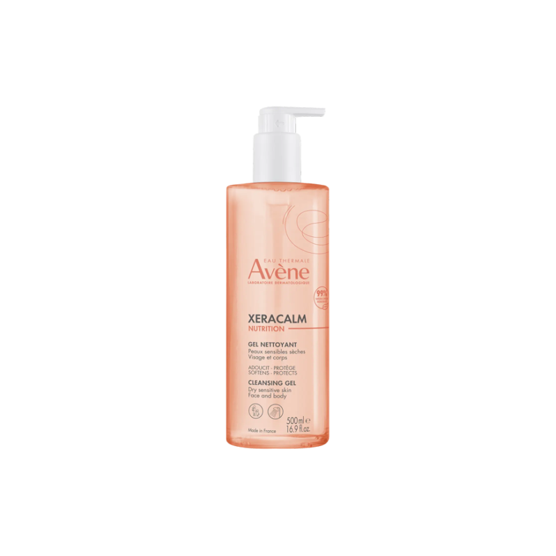 Avene Xeracalm Nutrition Gel Nettoyant 500 ml