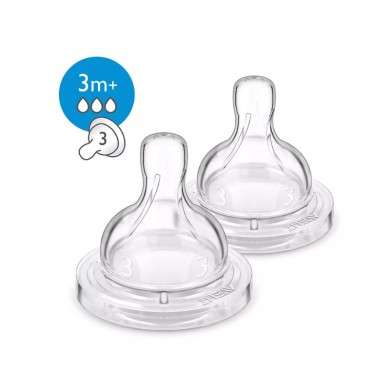 AVENT CLASSIQUE 2 TETINES- 3M+ / 3T Parapharmacie prix Maroc