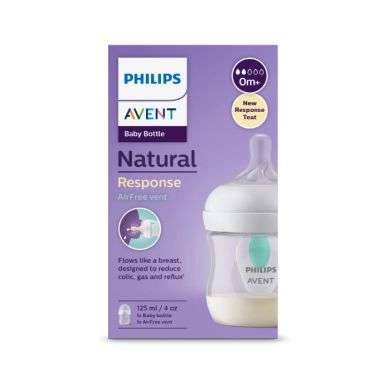 AVENT NATURAL RESPONSE BIBERON 0MOIS+ 125ML AIRFREE VENT Parapharmacie prix Maroc
