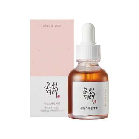 BEAUTY OF JOSEON REVIVE SERUM GINSENG + SNAIL MUCIN 30ML prix Maroc