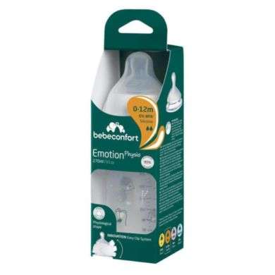 BEBE CONFORT BIBERON EMOTION PHYSIO 270 ML 0-12 MOIS Parapharmacie prix Maroc