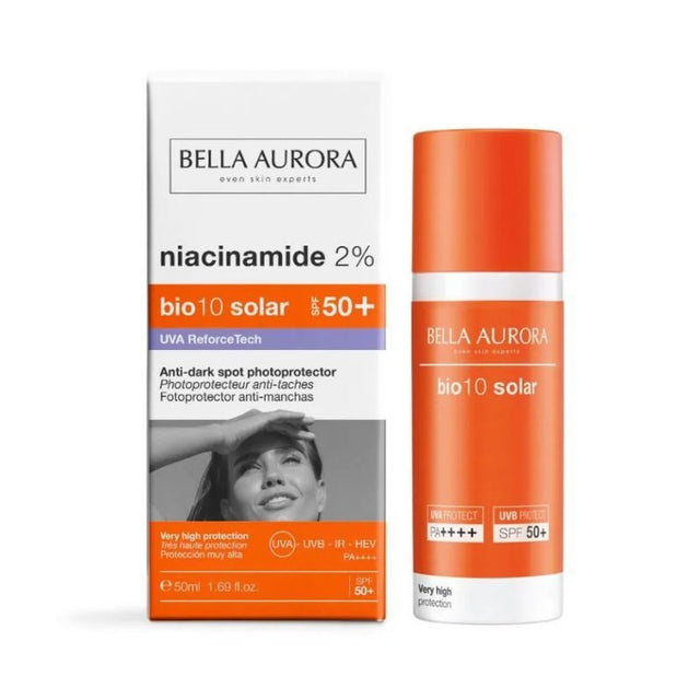 BELLA AURORA Bio10 Solar Niacinamide 2% spf50+ | 50ml prix Maroc