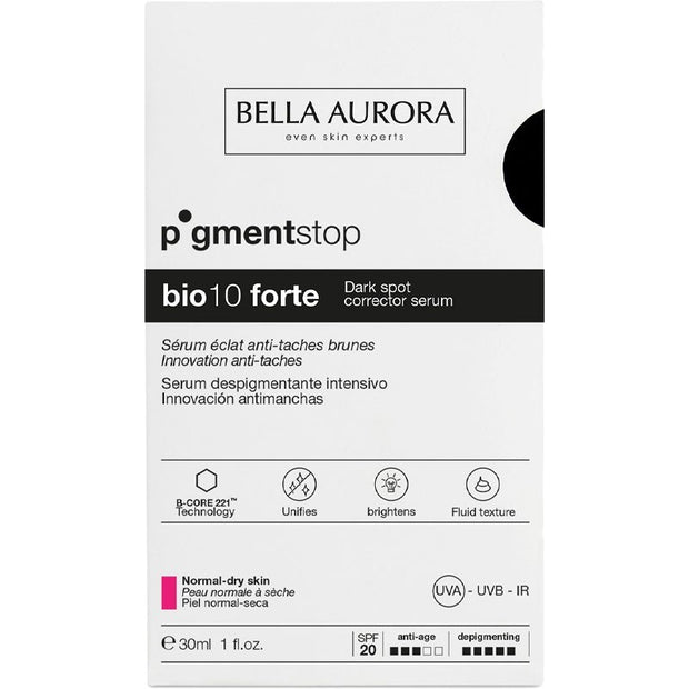 Bella Aurora Pigmentstop Bio 10 Forte Sérum anti Tâches Peau Normale