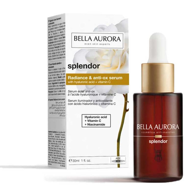 BELLA AURORA – SPLENDOR Booster Vit C + AH 30ML prix Maroc