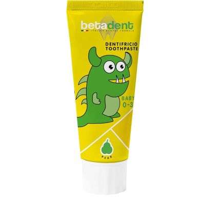 BETADENT DENTIFRICE BEBE 0-3 ANS GOUT POIRE 75 ML prix Maroc
