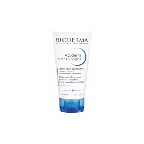 BIODERMA ATODERM MAINS & ONGLES crème ultra nourrissante | 50 ml prix Maroc