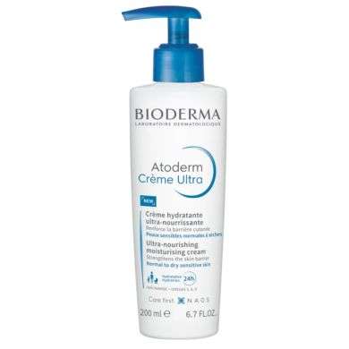 BIODERMA ATODERM CREME ULTRA HYDRATANTE ULTRA NOURRISSANTE PEAUX SENSIBLES NORMALES A SECHES 200 ML Parapharmacie prix Maroc