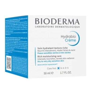 BIODERMA HYDRABIO CREME SOIN HYDRATANT TEXTURE RICHE 50 ML Parapharmacie prix Maroc