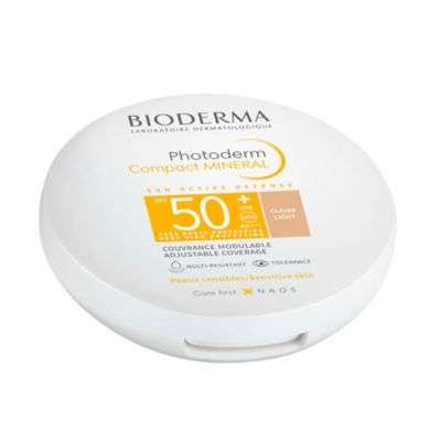 BIODERMA PHOTODERM COMPACT MINERAL TEINTE CLAIRE SPF 50+ 10 G prix Maroc
