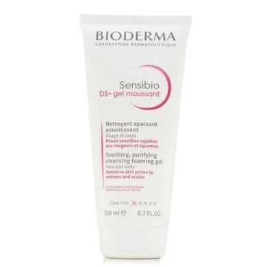 BIODERMA SENSIBIO DS+ GEL MOUSSANT NETTOYANT APAISANT 200 ML VISAGE ET CORPS Parapharmacie prix Maroc