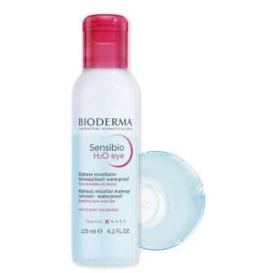 BIODERMA SENSIBIO H2O YEUX DEMAQUILLANT 125 ML Parapharmacie prix Maroc