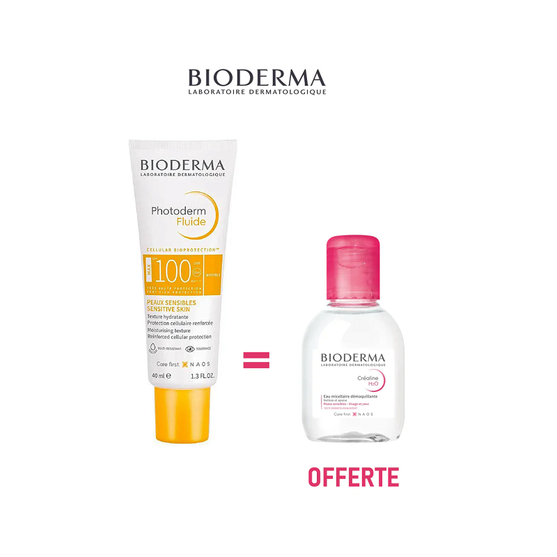 Bioderma Coffret Photoderm Spot Age SPF50 40ml + Sensibio H2o Eau