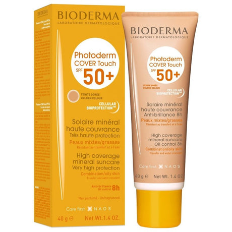 BIODERMA PHOTODERM COVER TOUCH TEINTE DOREE SPF50 40ML prix Maroc