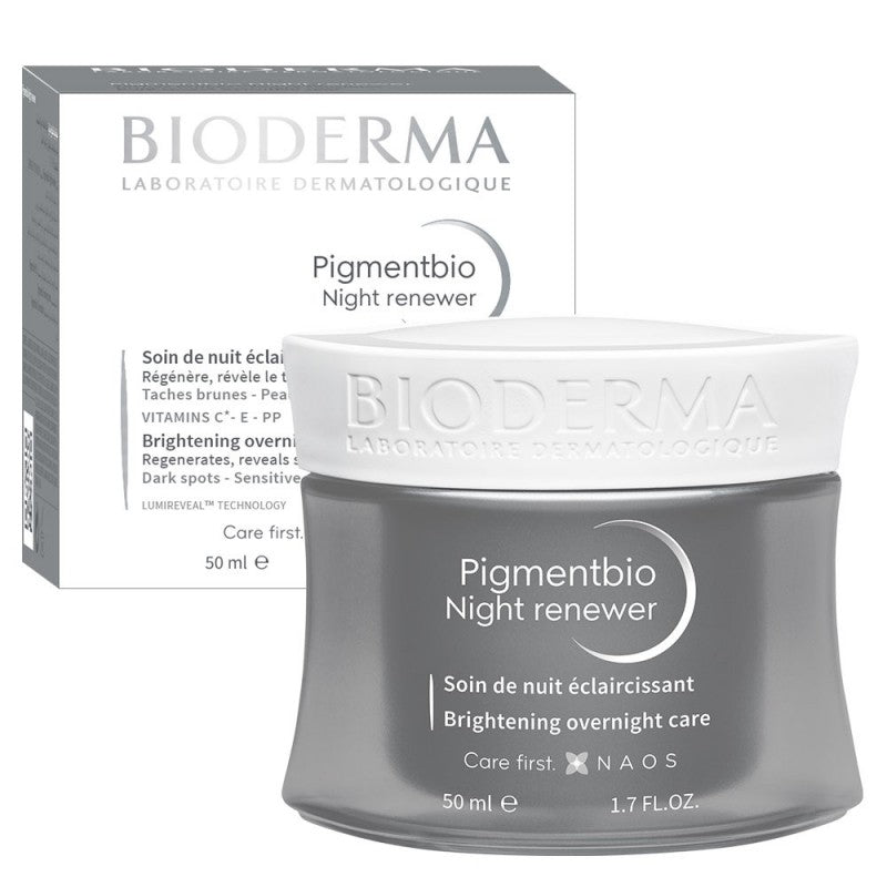 Bioderma Pigmentbio Night Renewer Soin Éclaircissant Nuit 50 ml