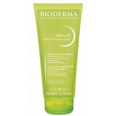 BIODERMA SEBIUM GEL MOUSSANT ACTIF 200 ML Parapharmacie prix Maroc