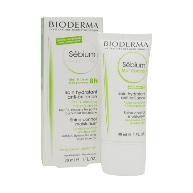 Bioderma Sebium Mat Control Soin Hydratant anti-Brillance 30 ml