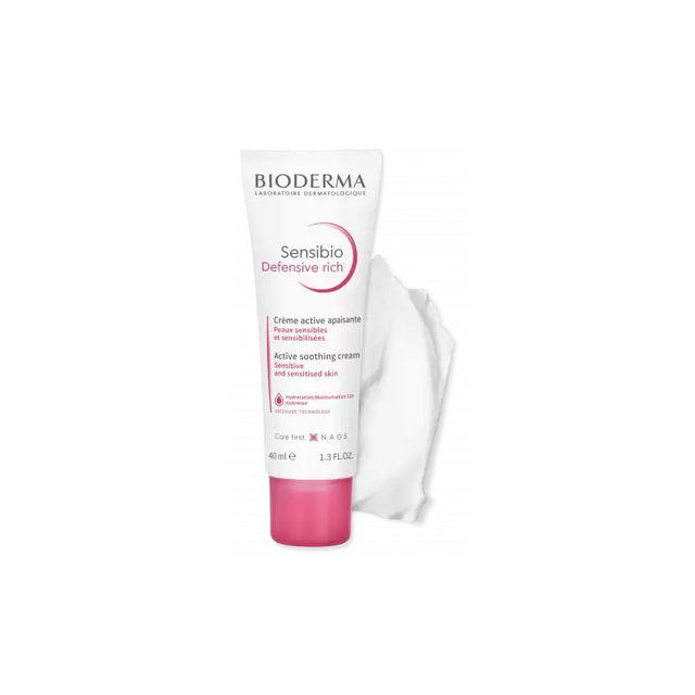 BIODERMA SENSIBIO DEFENSIVE RICHE crème active | 40 ml prix Maroc