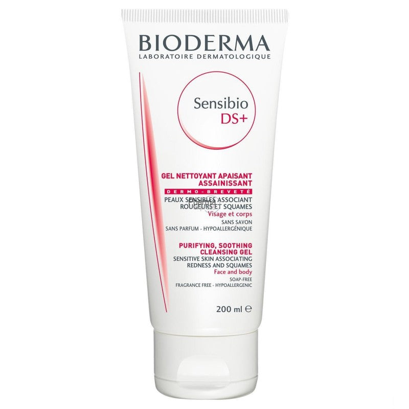 BIODERMA SENSIBIO DS+ gel nettoyant apaisant | 200 ml
