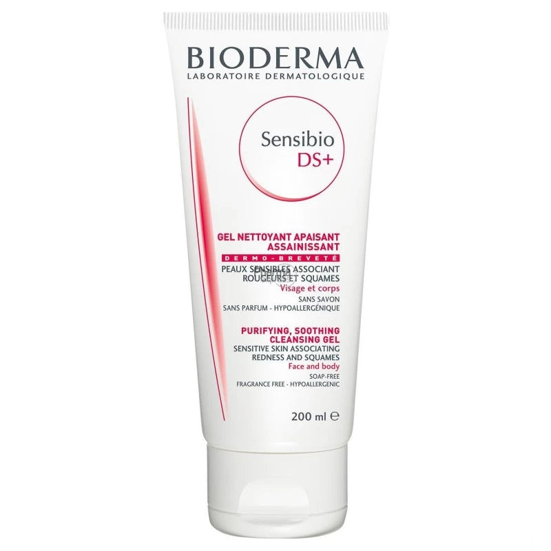 BIODERMA SENSIBIO DS+ gel nettoyant apaisant | 200 ml