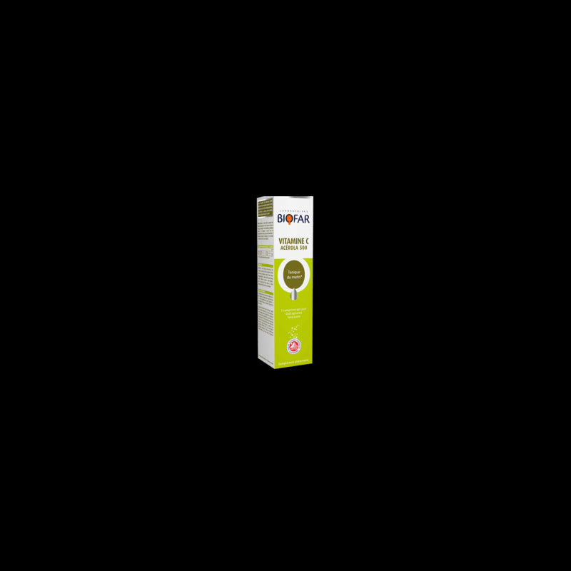 BIOFAR Vitamine C Acérola 500 | 20 comprimés effervescents