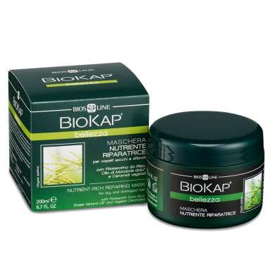 BIOKAP BELLEZZA MASQUE NOURRISSANT REPARATEUR CHEVEUX SECS ET ABIMES 200ML Parapharmacie prix Maroc