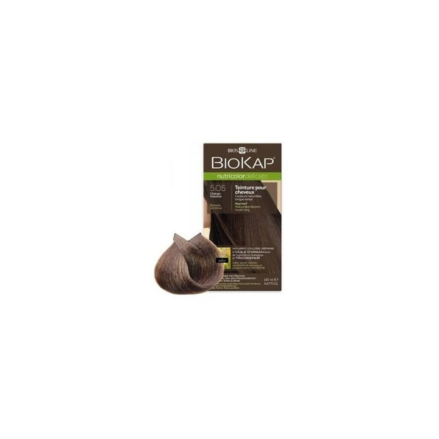 Biokap – Nutricolor Delicato 5.05 Châtain Noisette, 140 ml