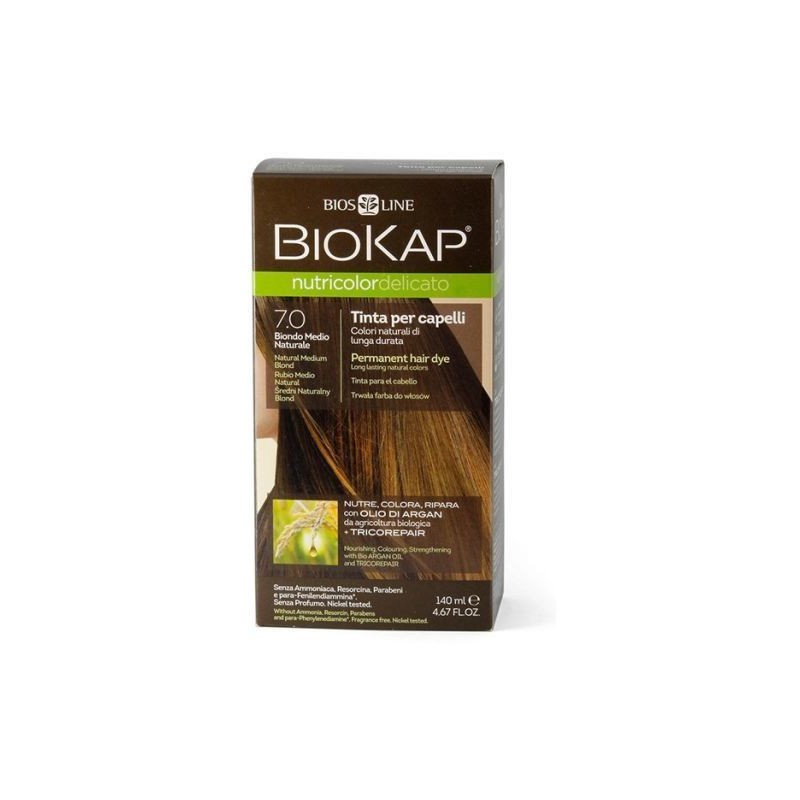 Biokap – Nutricolor Delicato 7.0 Blond Moyen Naturel