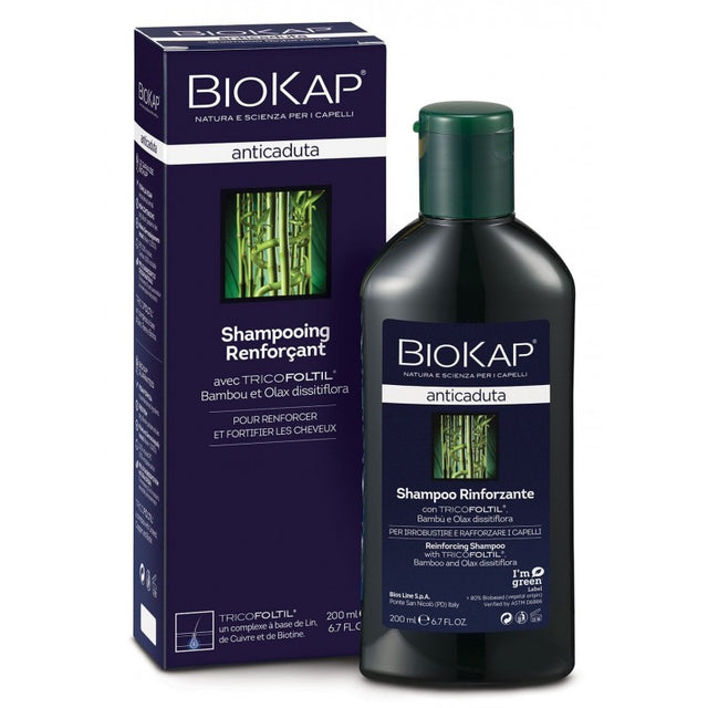 BIOKAP shampooing antichute renforçant | 200 ml prix Maroc
