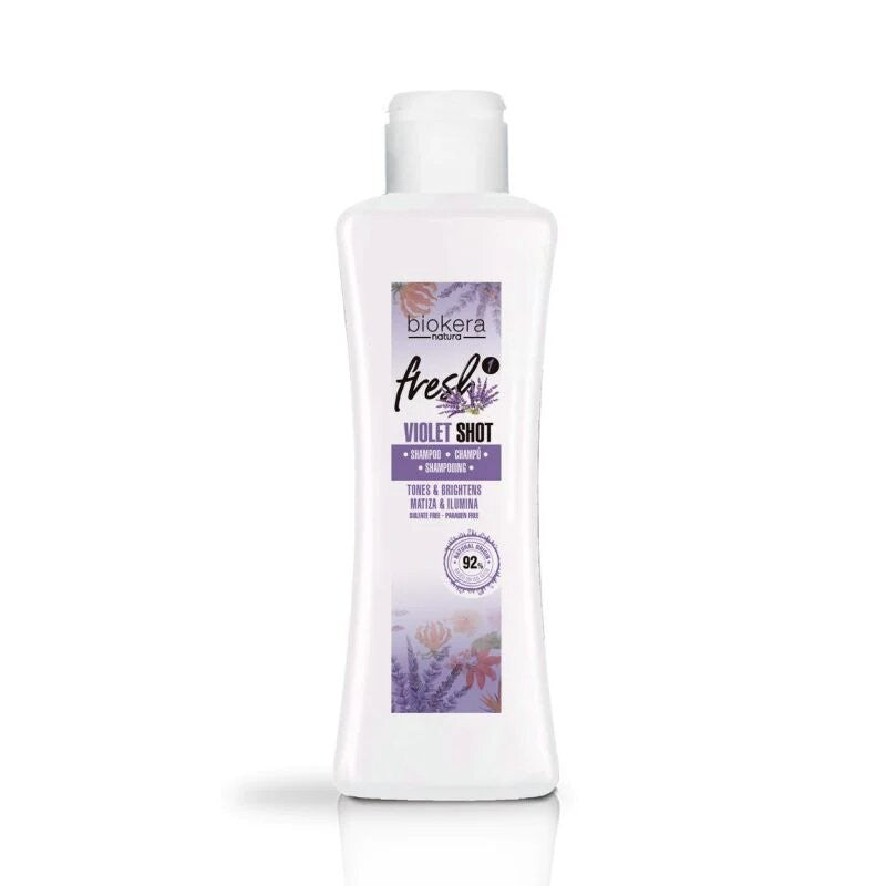 Biokera Fresh Violet Shot Shampooing 300ml