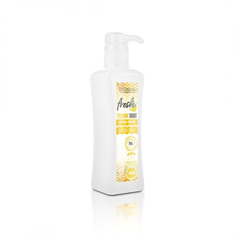 BIOKERA FRESH YELLOW SHOT CURLY CREAM 300ML